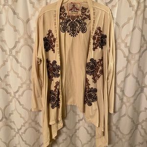 Beautiful embroidered cardigan